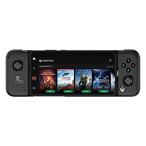 GameSir X2 Pro Mobile Game Controller para Android Tipo-C (100-179mm), Controlador de teléfono para xCloud, Stadia, Luna, Apex- 1 Mes Xbox Game Pass Ultimate -Passthrough Charging (Negro)