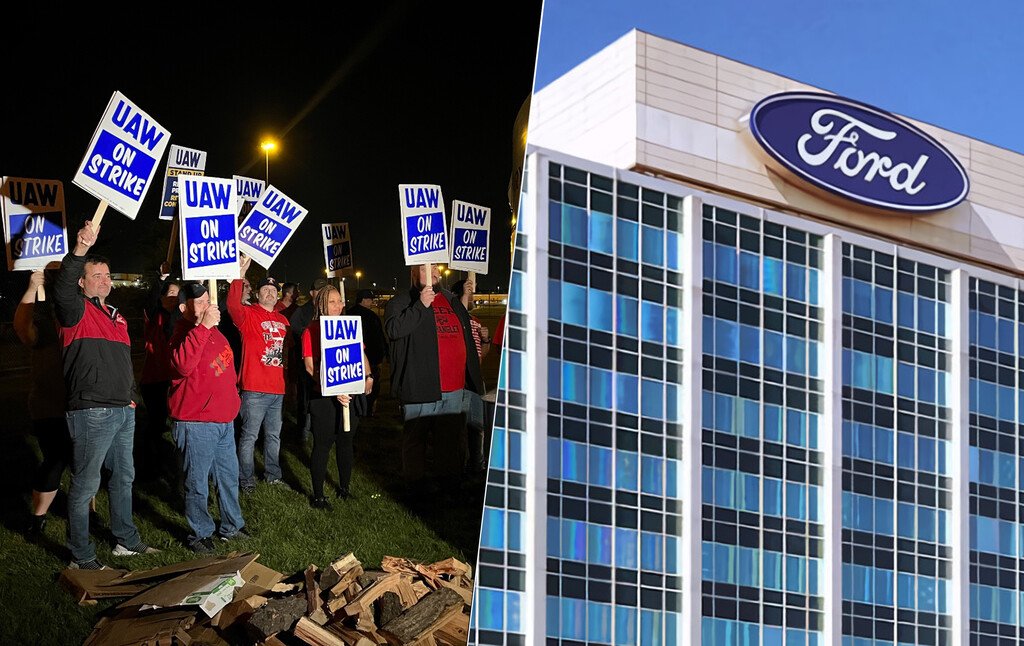 Huelga histórica en los tres grandes de la industria automotriz de EEUU: esto pide el sindicato a GM, Ford y Stellantis