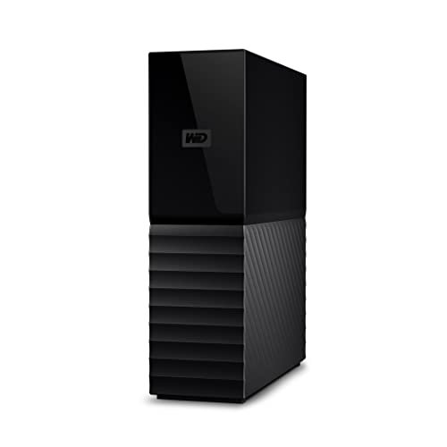 WD 8TB My Book Disco Duro Externo de Sobremesa, con USB 3.0 y software para la gestión de dispositivos, copia de seguridad y protección con contraseña, funciona con PC y Mac