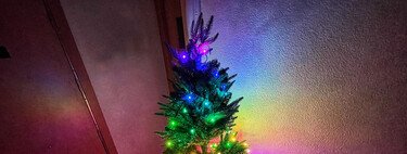 Esta Navidad he decidido controlar las luces del árbol con la ayuda del móvil y este ha sido el resultado
