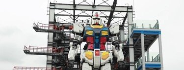 El Gundam japonés a tamaño real da sus primeros pasos: así se mueve un robot mecha de 20 metros