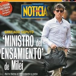 Santiago Caputo en Revista Noticias