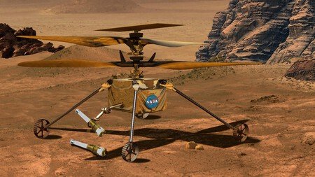 Helicóptero Mars Recovery Helicopter de la NASA