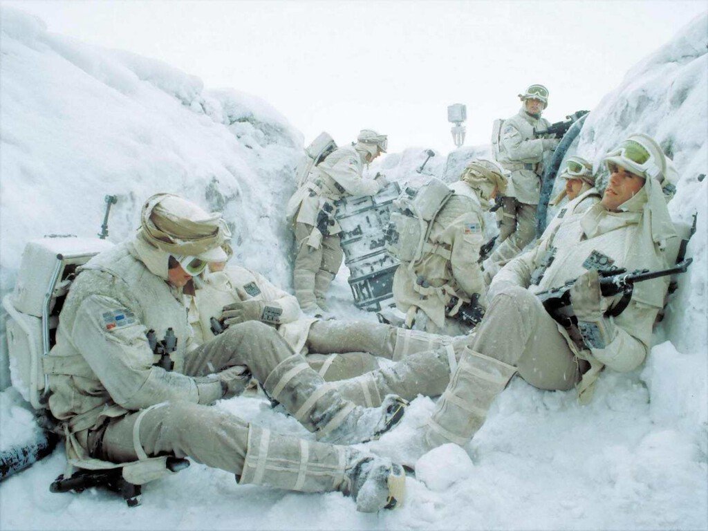 Los soldados rebeldes de la secuencia de Hoth en 'El imperio contraataca' no eran actores, pero conocían bien la nieve 